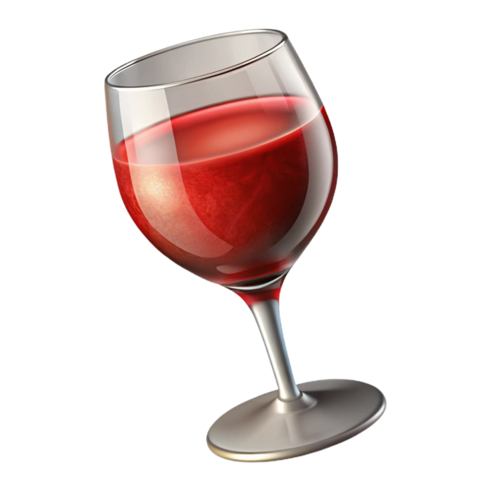 extraordinary abstract Glass of Wine Red Transparent Background detailed png