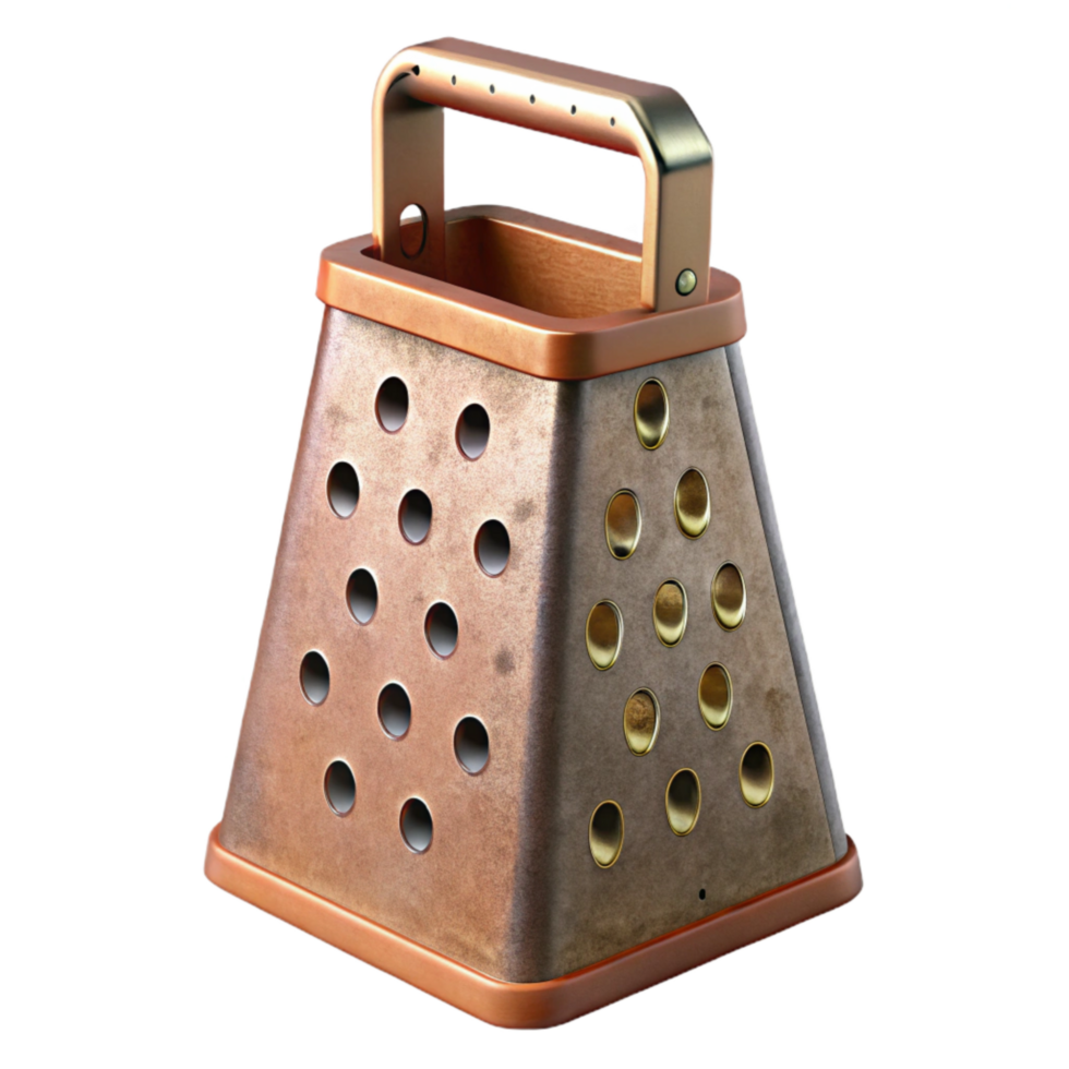 stunning minimalist Grater Cutout with Sharp Blades high quality png