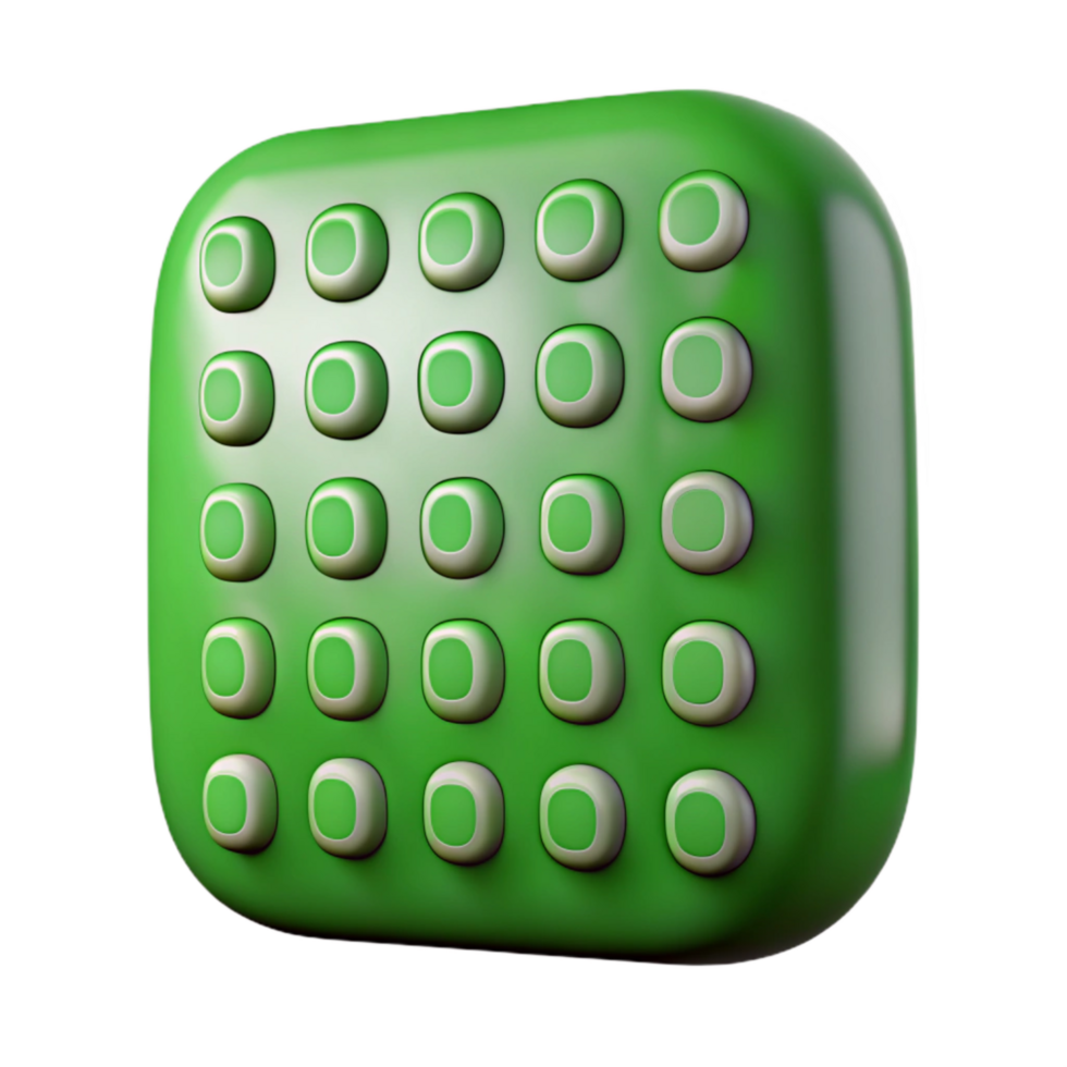 elegant modern Green Binary Code Matrix Isolated Element genuine png