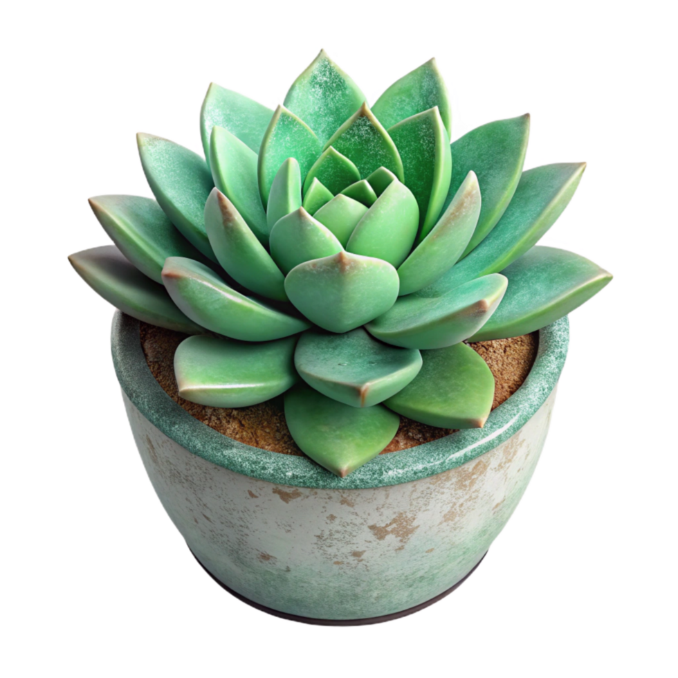 impressive abstract Green Indoor Plant Succulent Isolated professional png