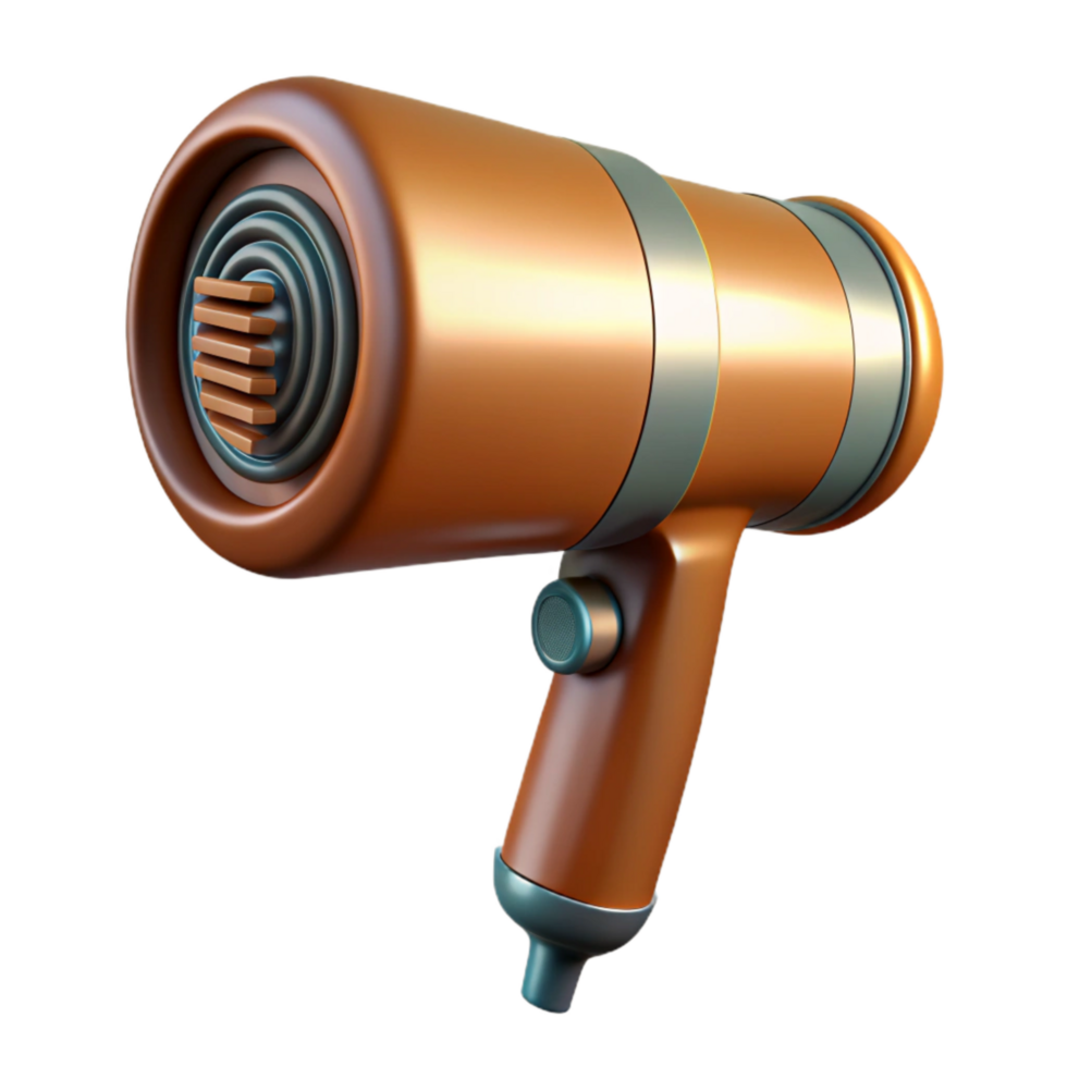 beautiful modern Hair Dryer with Diffuser Attachment Cutout authentic png
