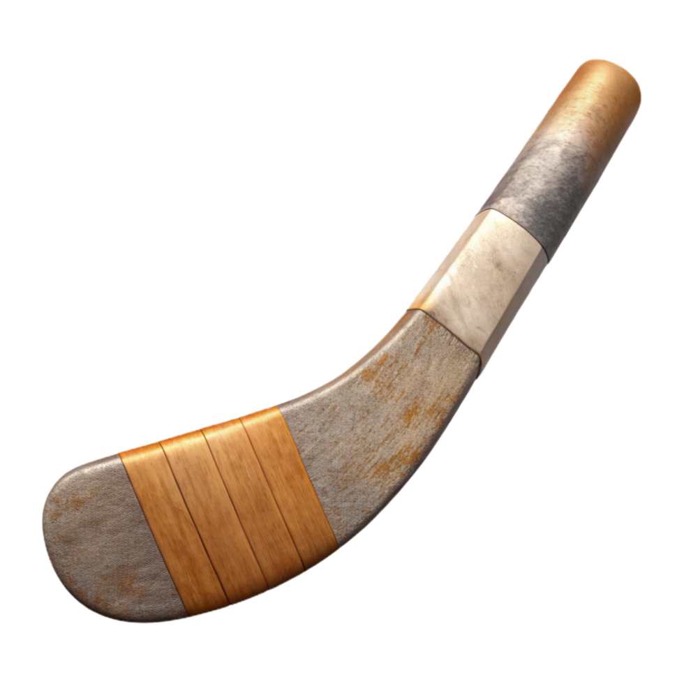 impressive modern Hockey Stick Blade Close Up Cutout Element exclusive png