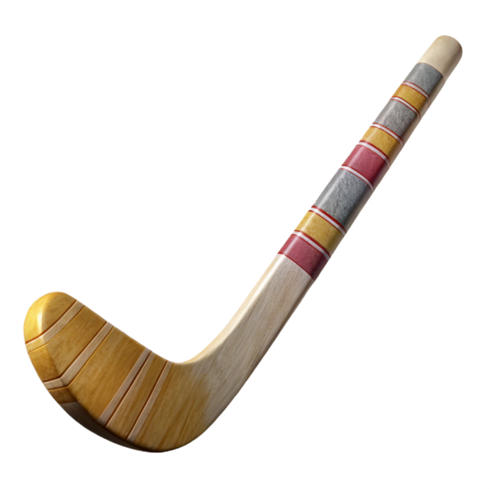 stunning traditional Hockey Stick Composite Material Transparent Background 4K png