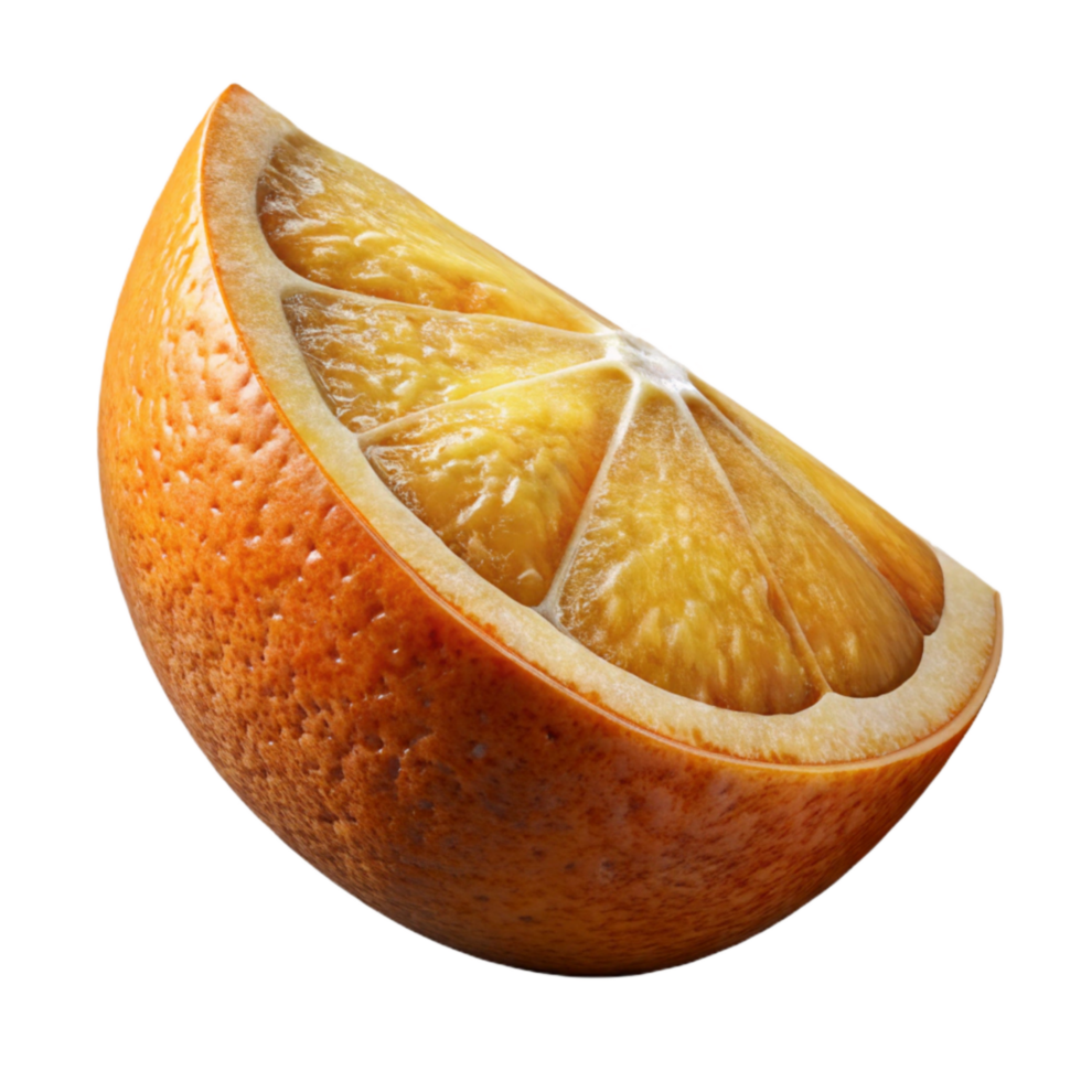 extraordinary modern Juicy Orange Wedge Isolated Element high resolution png