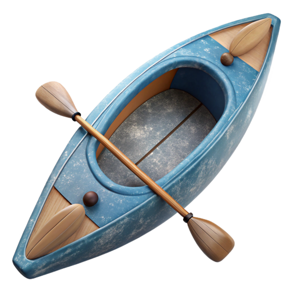 vibrant contemporary Kayak Cockpit Close Up Transparent Background high resolution png
