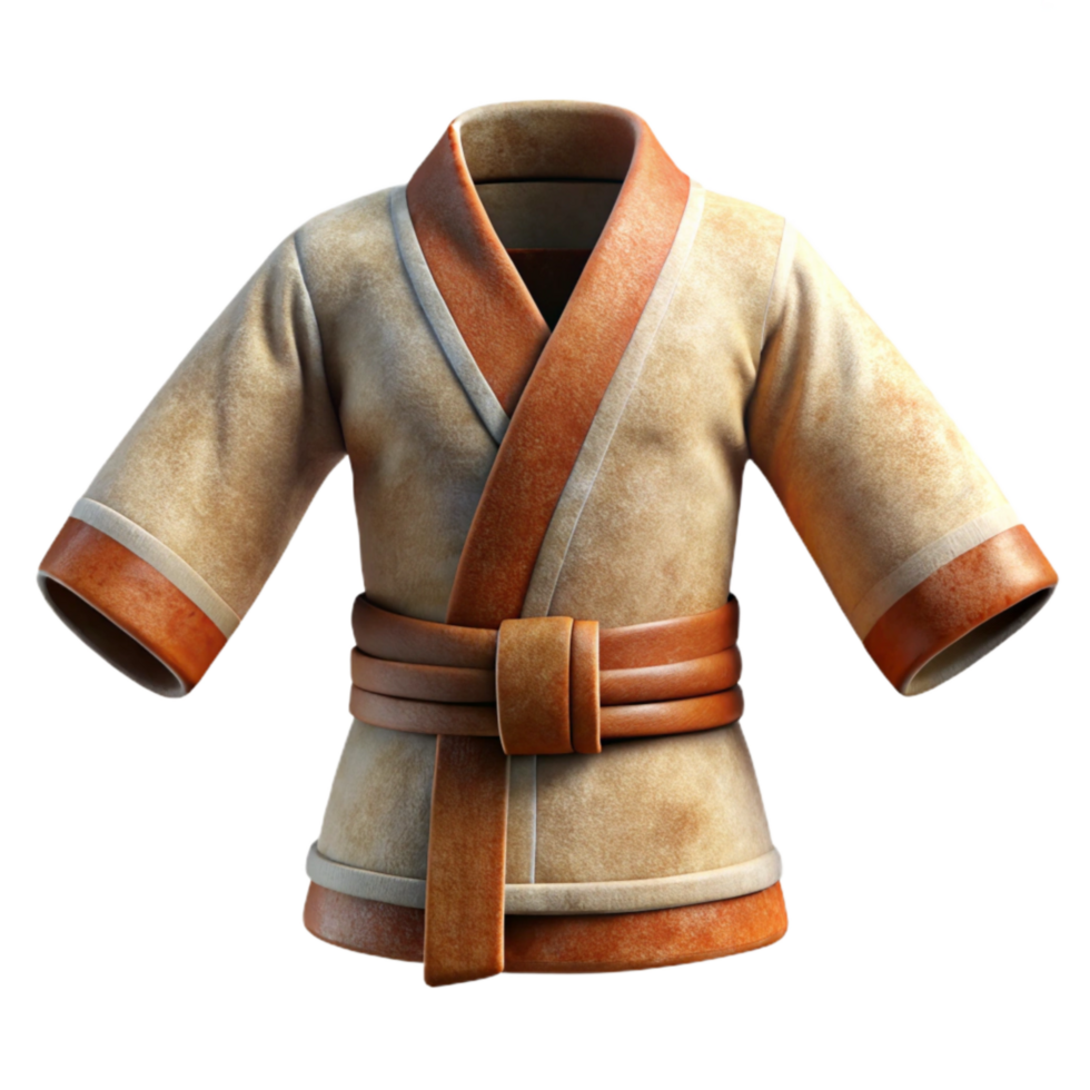 elegant contemporary Karate Uniform White Belt Isolated genuine png