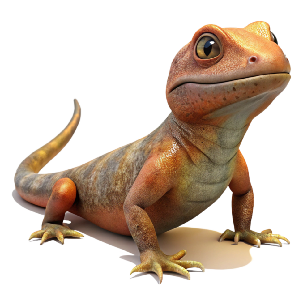 extraordinary rustic Lizard Basking in Sun Transparent Background genuine png