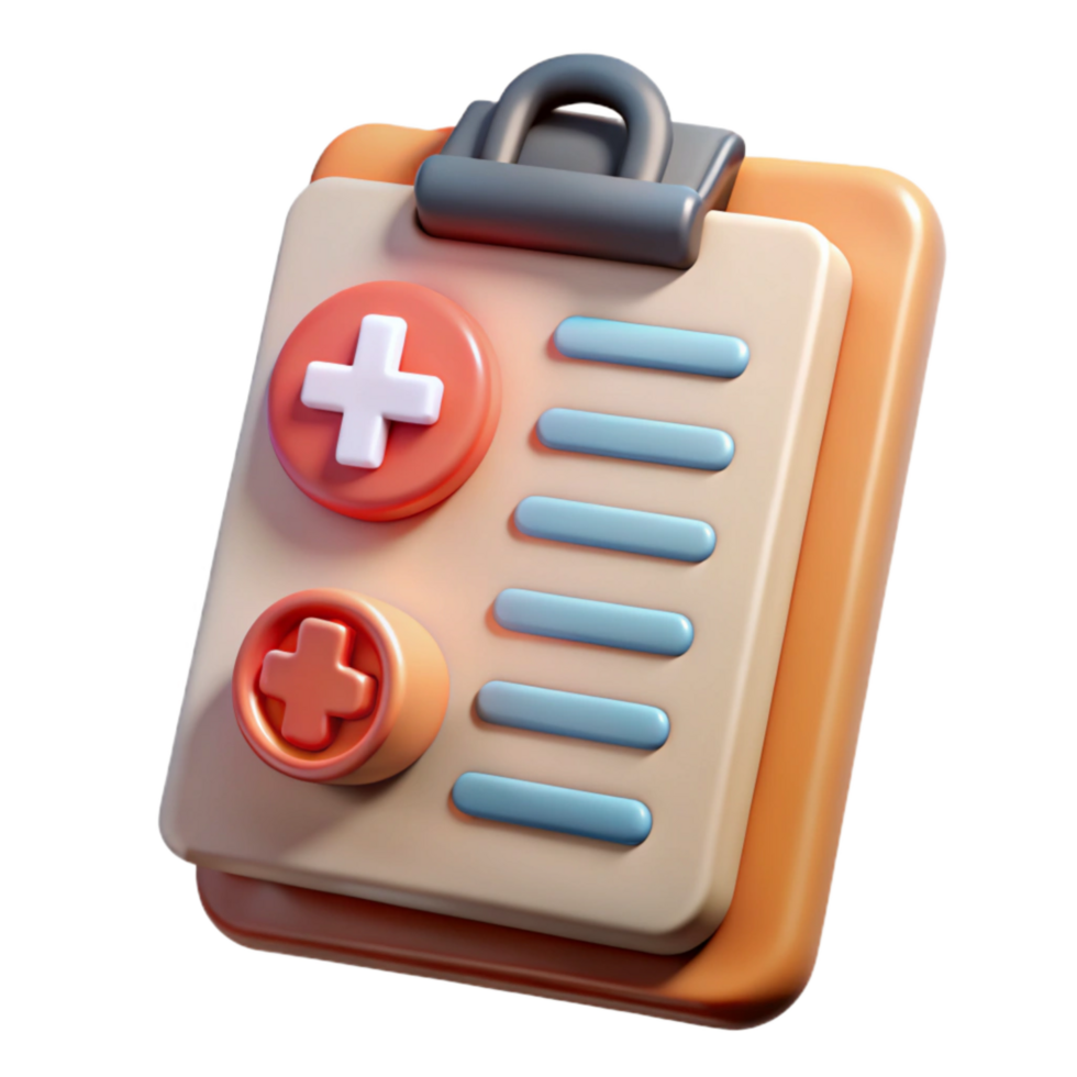 stunning abstract Medical Chart with Patient Information Transparent 4K png
