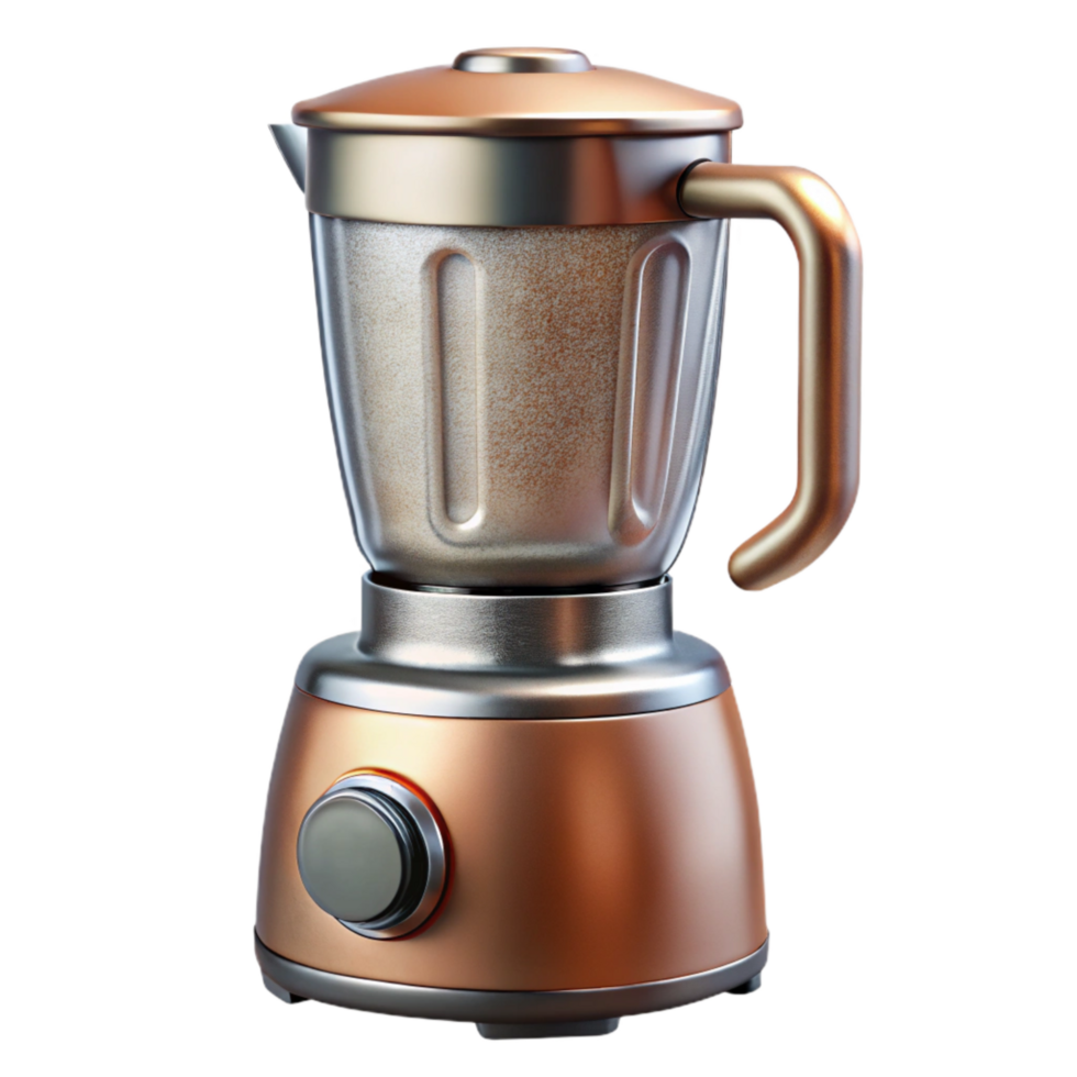 beautiful rustic Modern Blender Stainless Steel Transparent Background original png