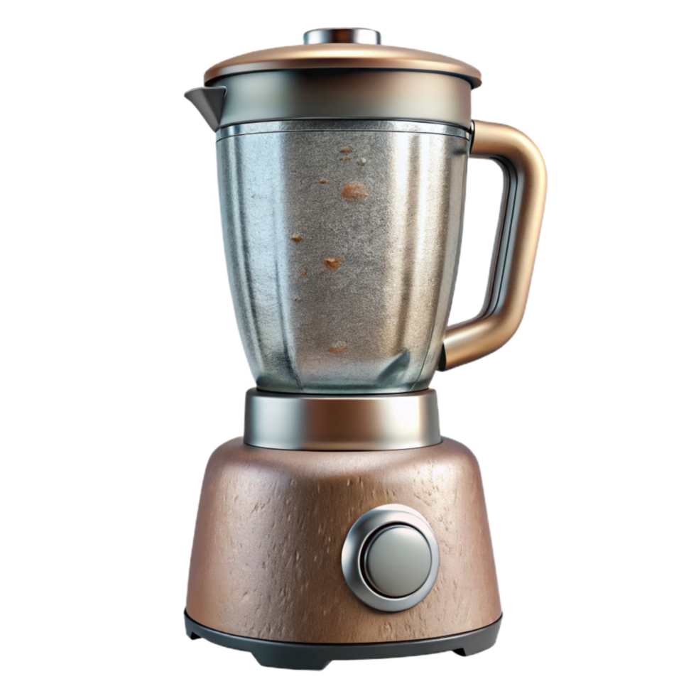 beautiful classic Modern Blender Stainless Steel Transparent Background professional png