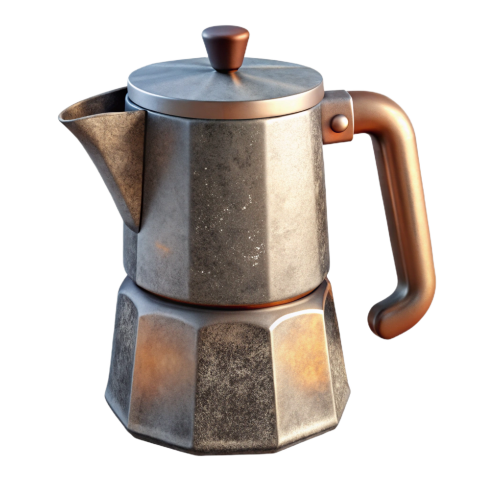 magnificent abstract Modern Coffee Maker Stainless Steel Transparent Background original png