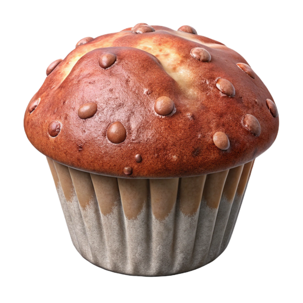 magnificent contemporary Muffin Isolated on Transparent Background authentic png