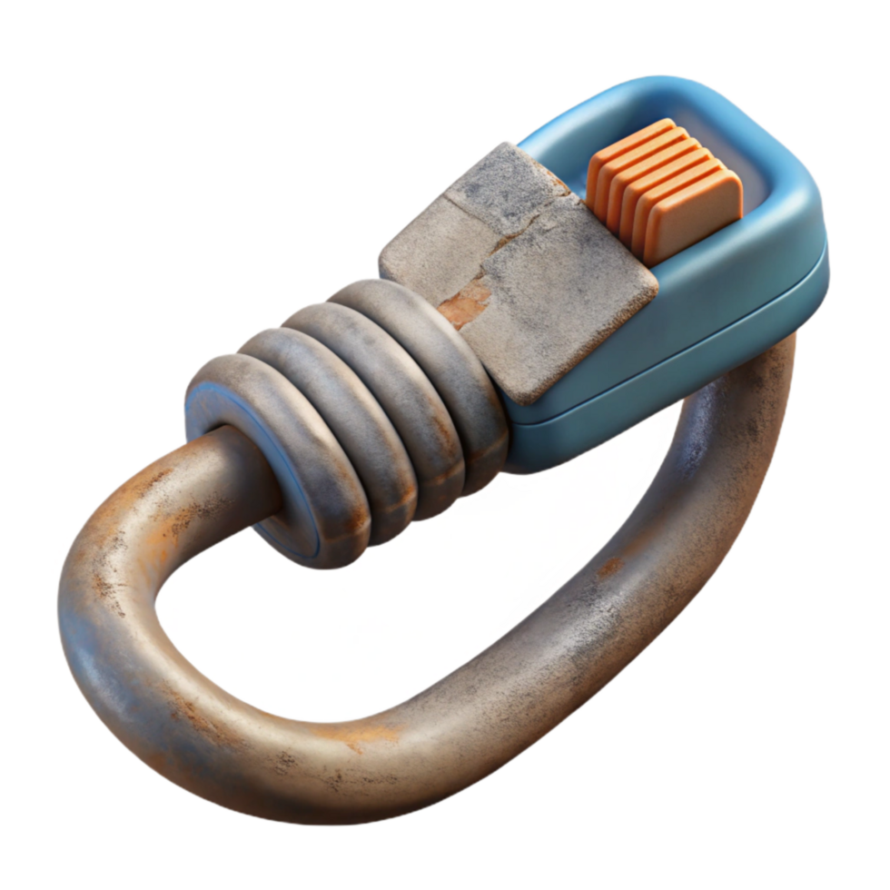 serene modern Network Cable with Rj Connector Isolated 4K png