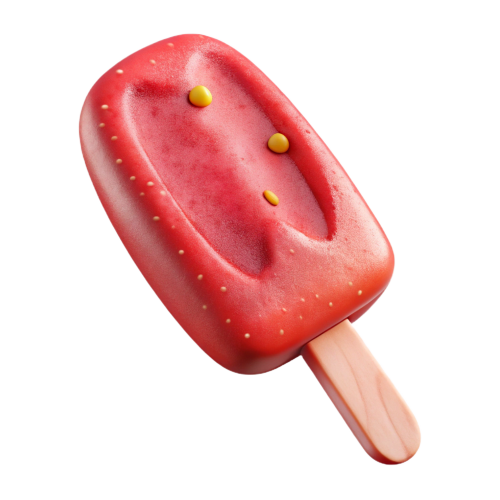 beautiful traditional Popsicle Cutout with Fruit Flavor high resolution png