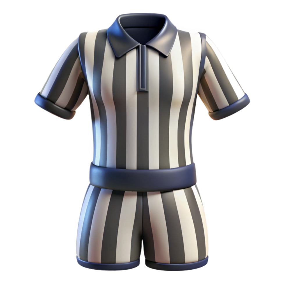 serene abstract Referee Uniform Striped Pattern Transparent Background premium png