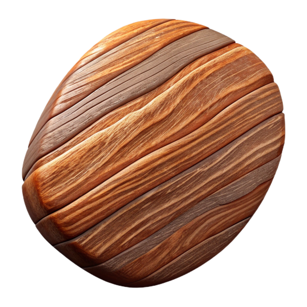 beautiful traditional Rustic Brown Wood Grain Cutout Element high resolution png