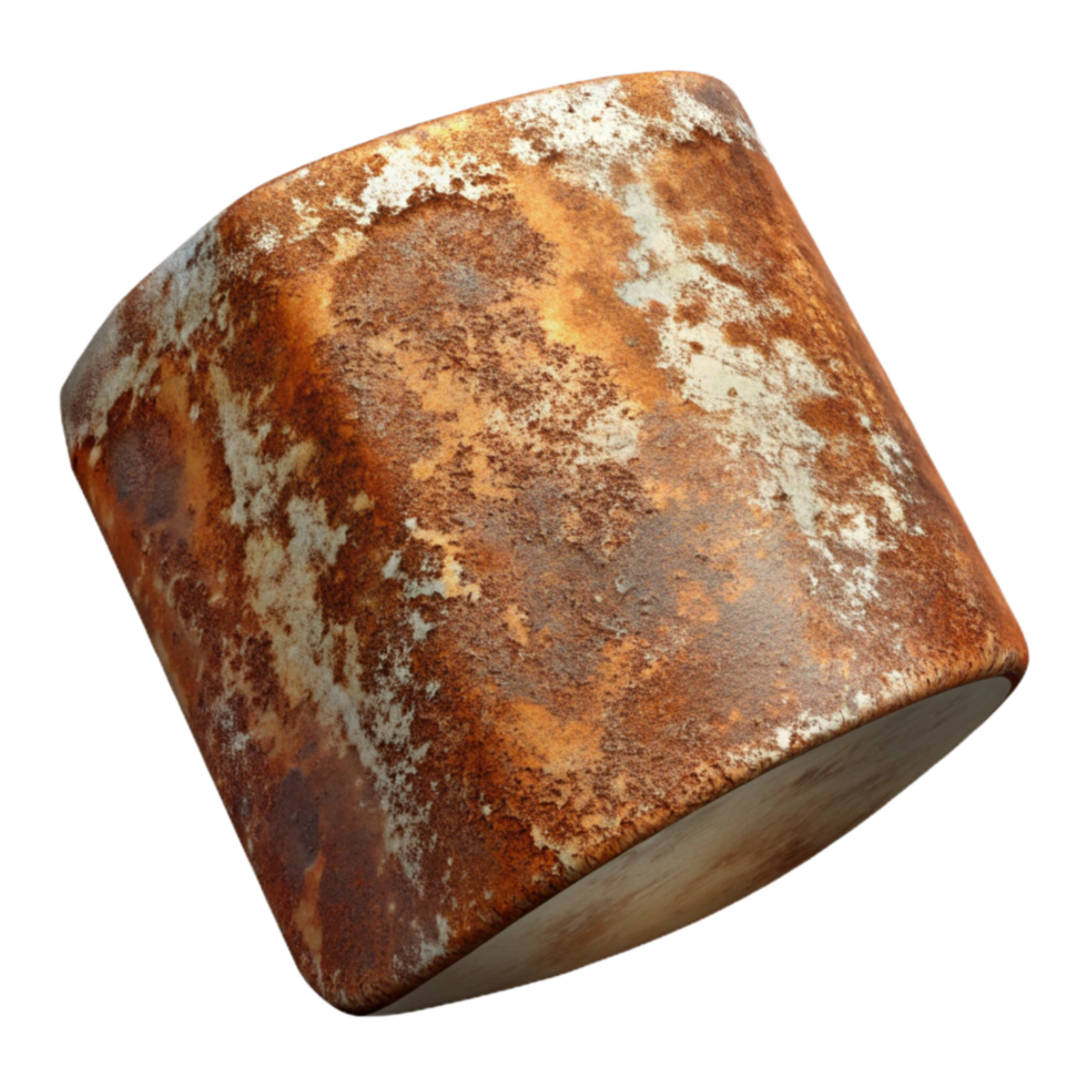 impressive modern Rusty Metal Texture Cutout with Corroded Surface high resolution png