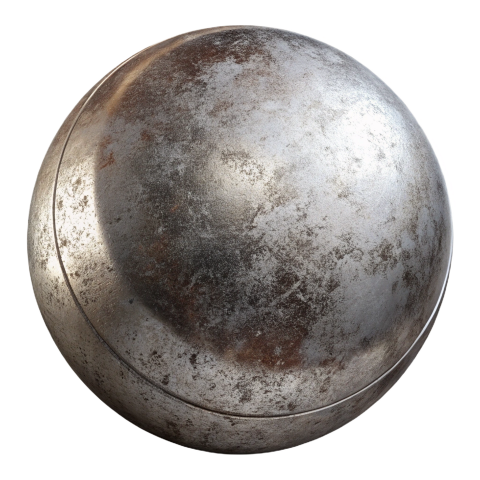 beautiful classic Scratched Metal Surface Isolated with Grunge Effect original png