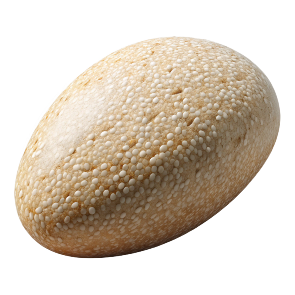 stunning classic Sesame Seeds White Small Isolated Element with Oval Shape premium png