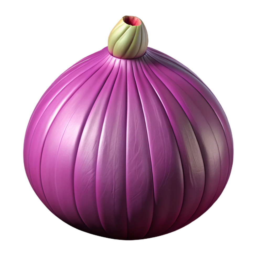 impressive artistic Shallot Purple Whole Cutout with Elongated Shape genuine png