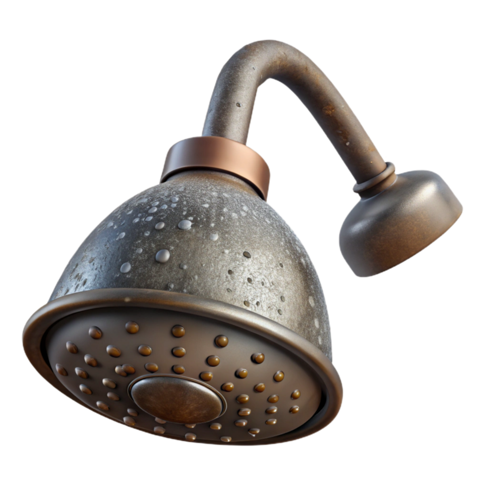 extraordinary traditional Shower Head with Water Spray Isolated Element exclusive png