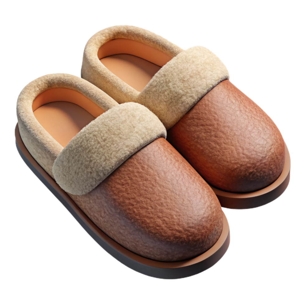 dramatic contemporary Slippers with Fleece Lining Cutout original png