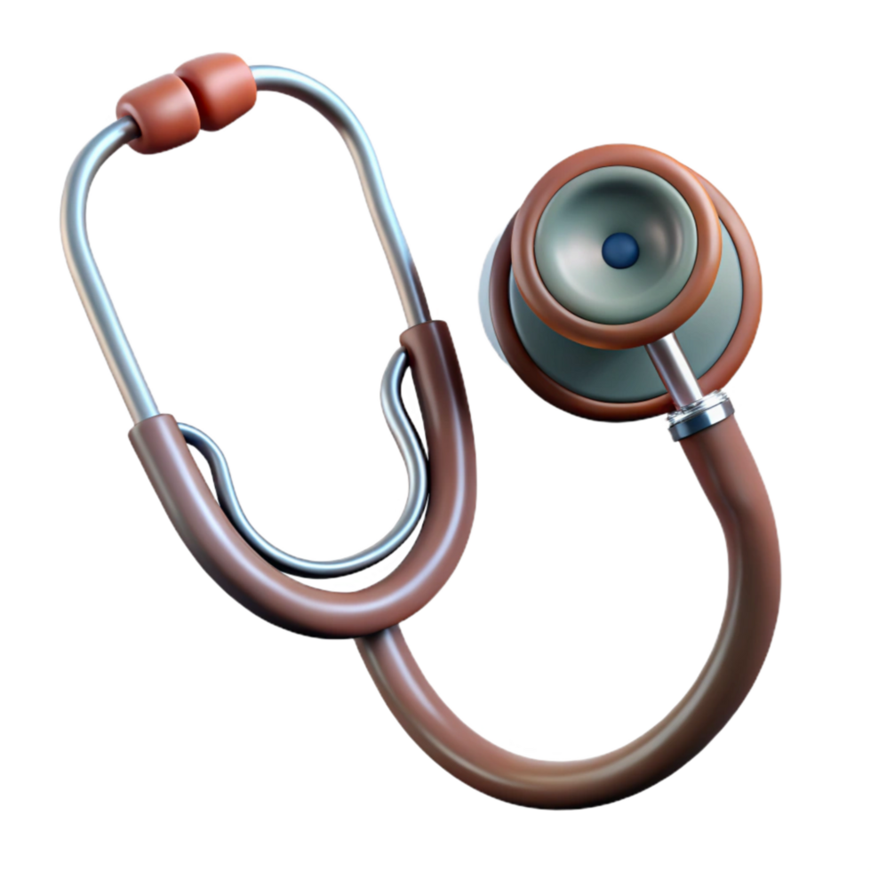 magnificent rustic Stethoscope with Dual Heads Transparent Background professional png