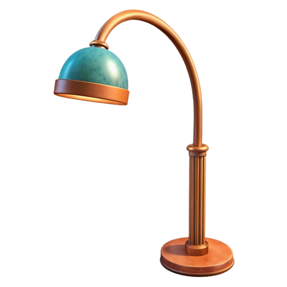 wonderful abstract Stylish Floor Lamp Arched Design Isolated Element genuine png
