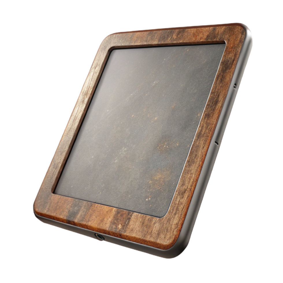 serene modern Tablet Computer with Slim Design Transparent Background exclusive png