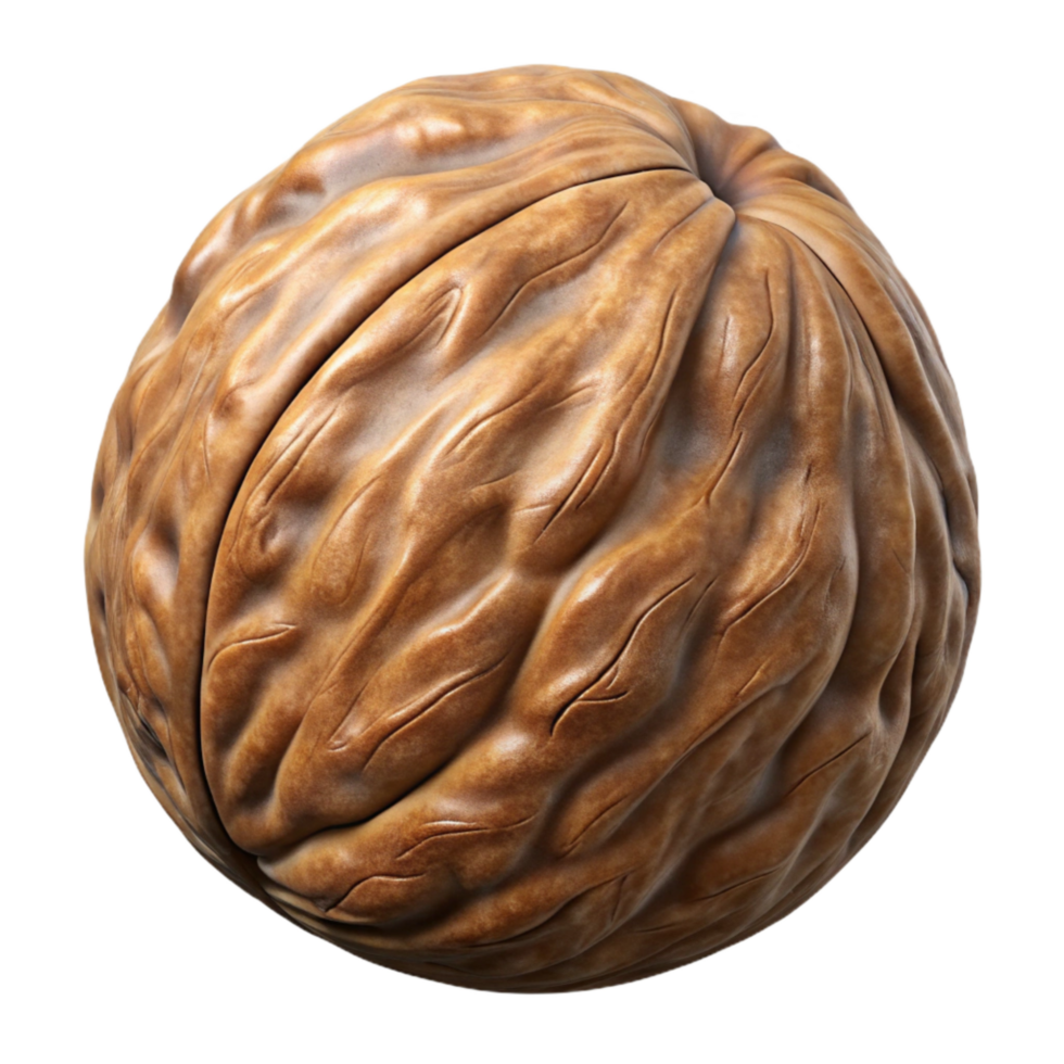 dramatic creative Walnut Shell Brown Textured Isolated original png