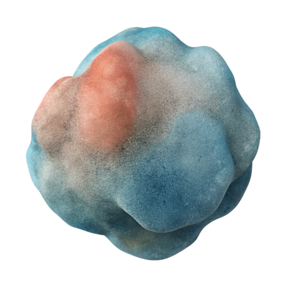 serene vintage Watercolor Stain Isolated with Soft Edges original png