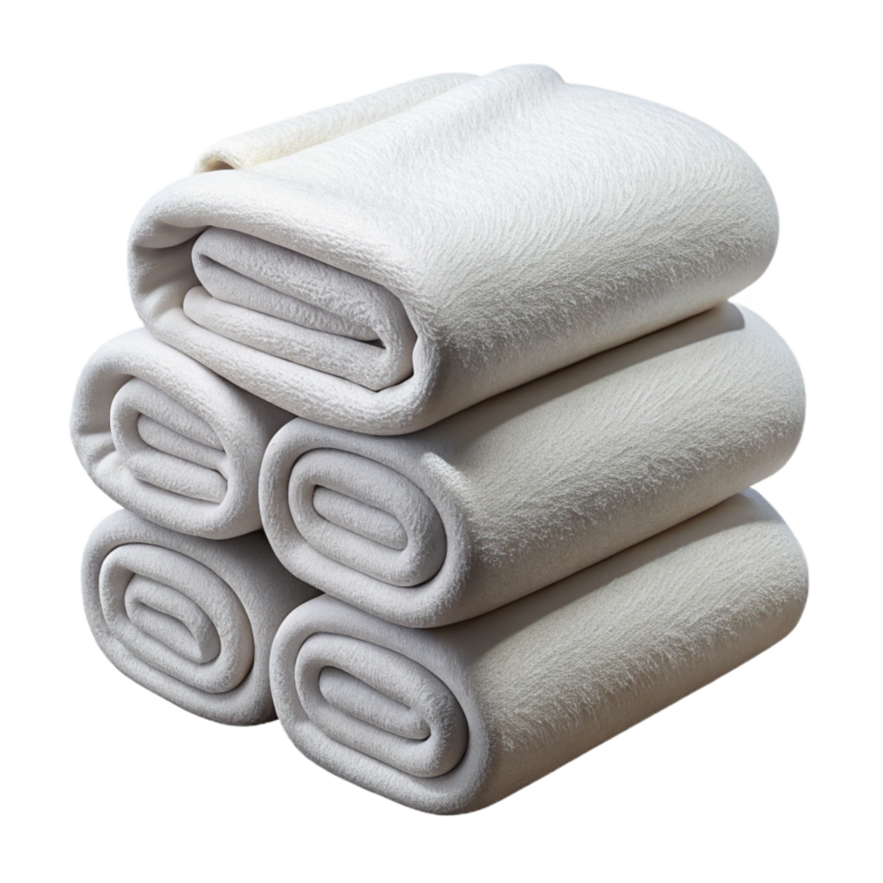 extraordinary modern White Bath Towels Folded Isolated Element high quality png