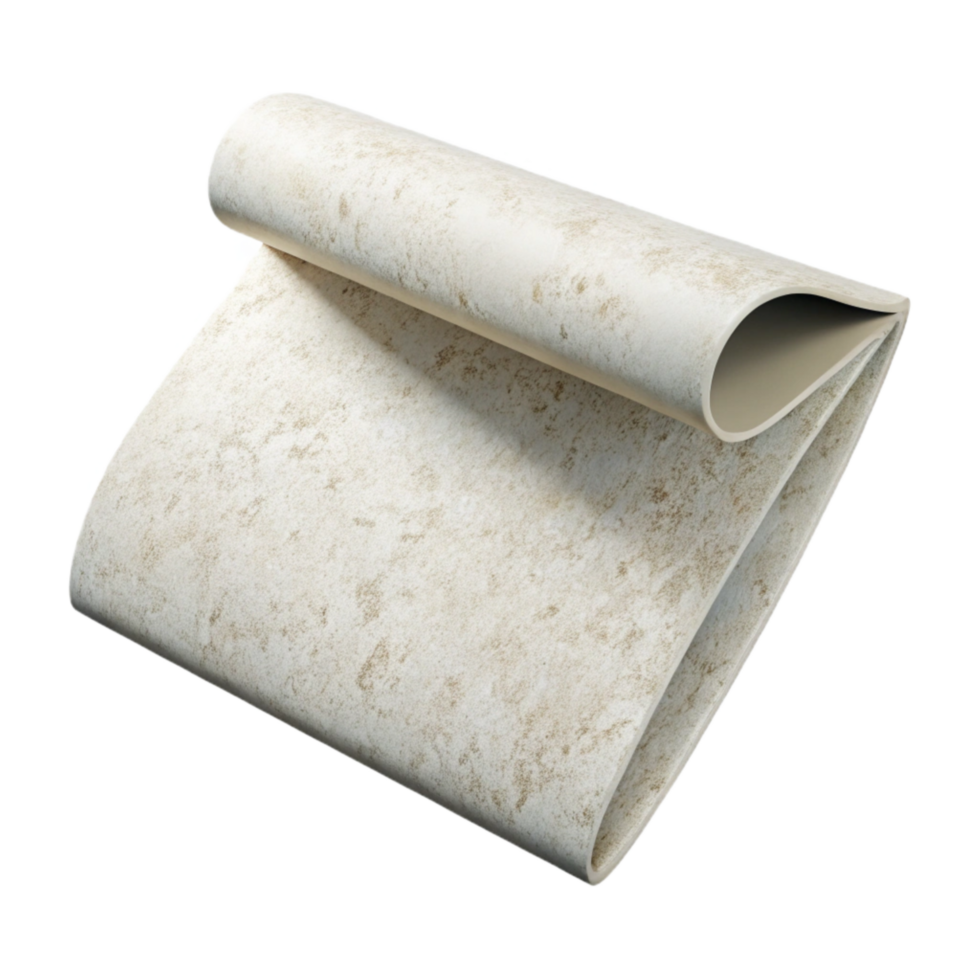 vibrant classic White Paper Texture Isolated with Subtle Grain authentic png