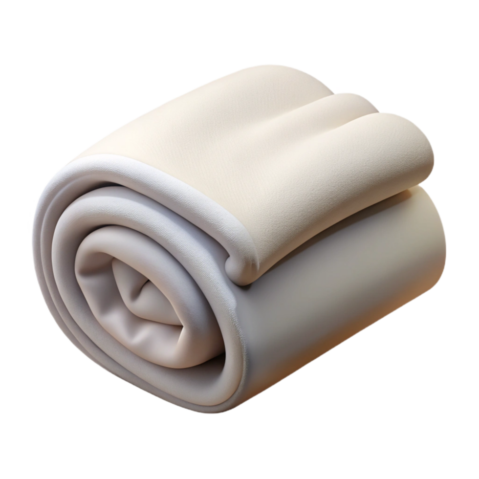 magnificent vintage White Towel Folded Isolated Element with Soft Shadow original png