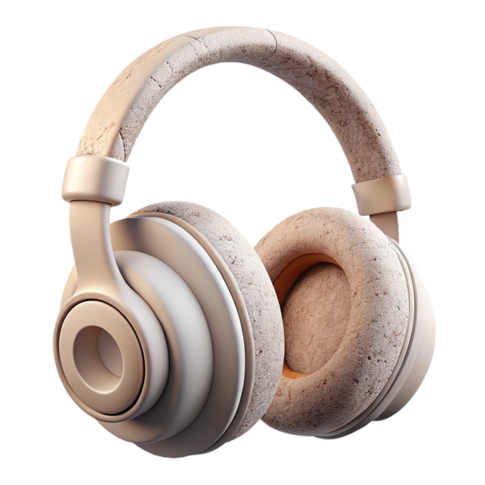 serene traditional Wireless Headphones with Noise Cancelling White Cutout detailed png