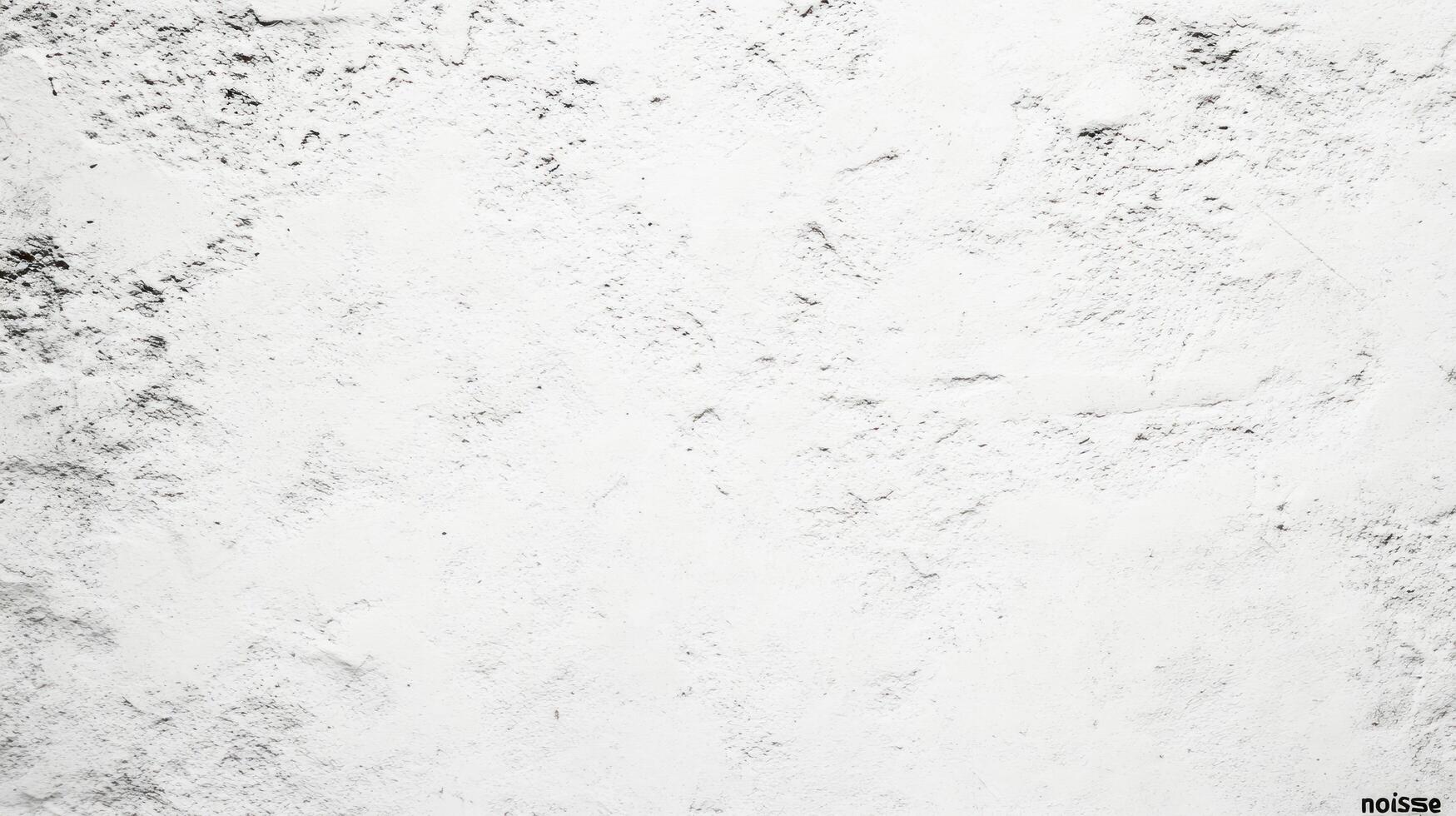 a white wall with a black and white paint photo