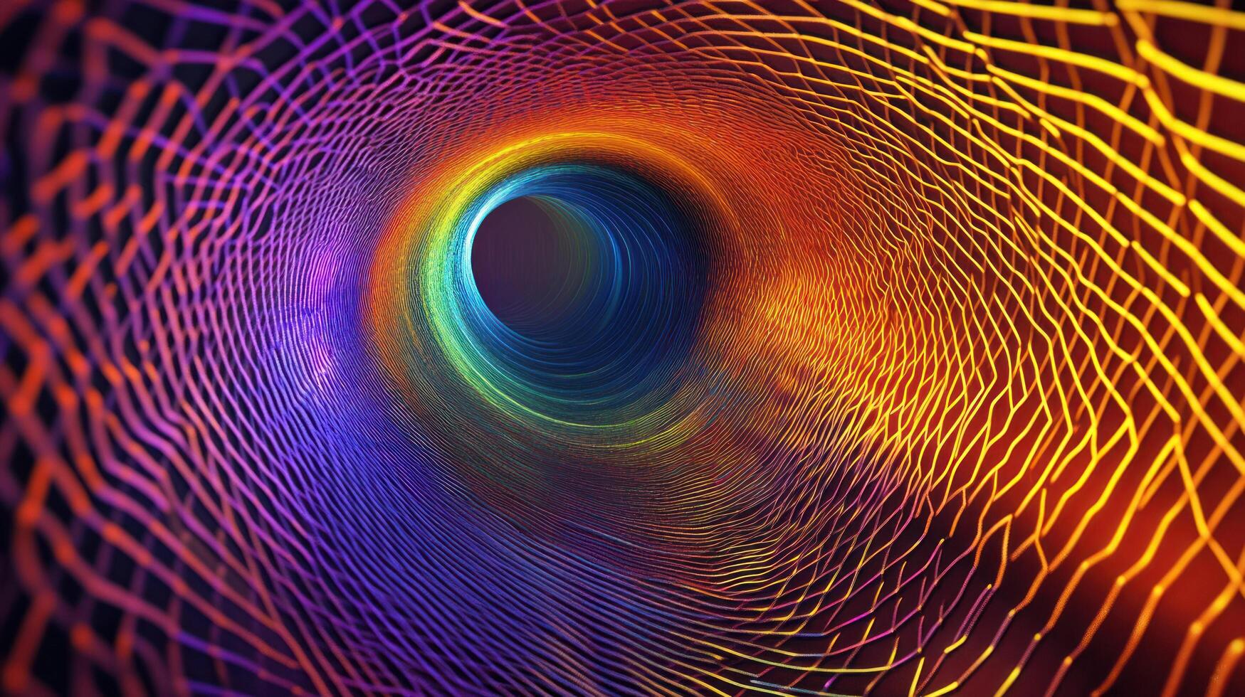 Vibrant color mesh background photo
