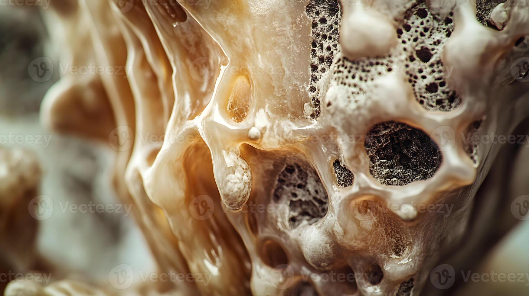 High-resolution, close-up capturing an otherworldly texture that evokes the look of alien flora photo