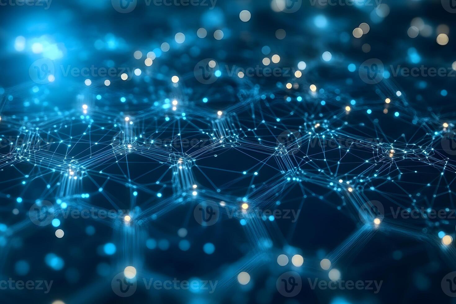 Abstract Network Connections - Digital Data and Technology Background for Design photo