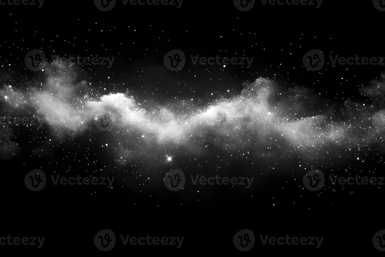 Cosmic Dust and Stars in Deep Space - Nebula Concept for Astronomy Art and Design photo