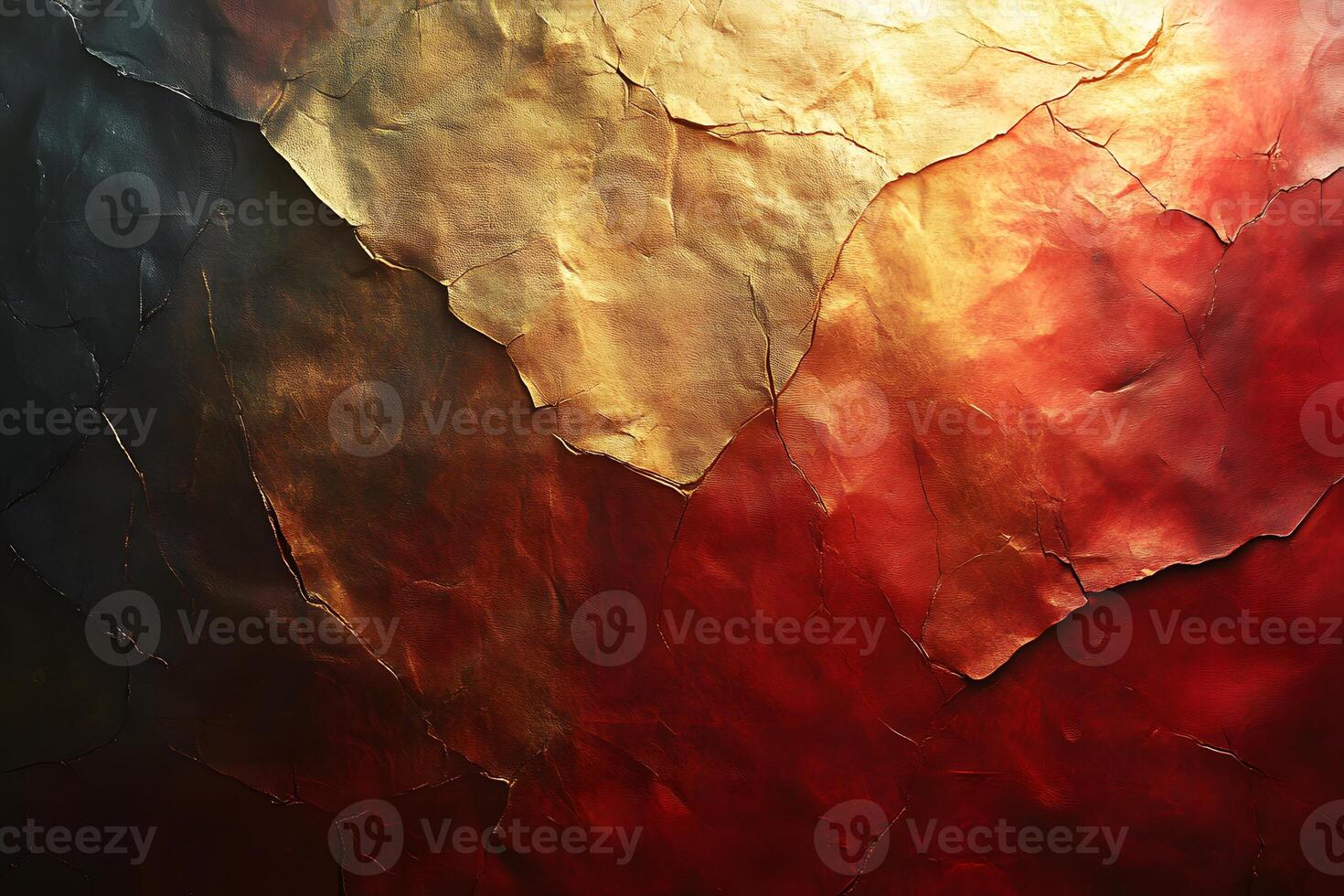 Abstract Textured Background Art with Gold and Red Metallic Tones for Modern Design photo