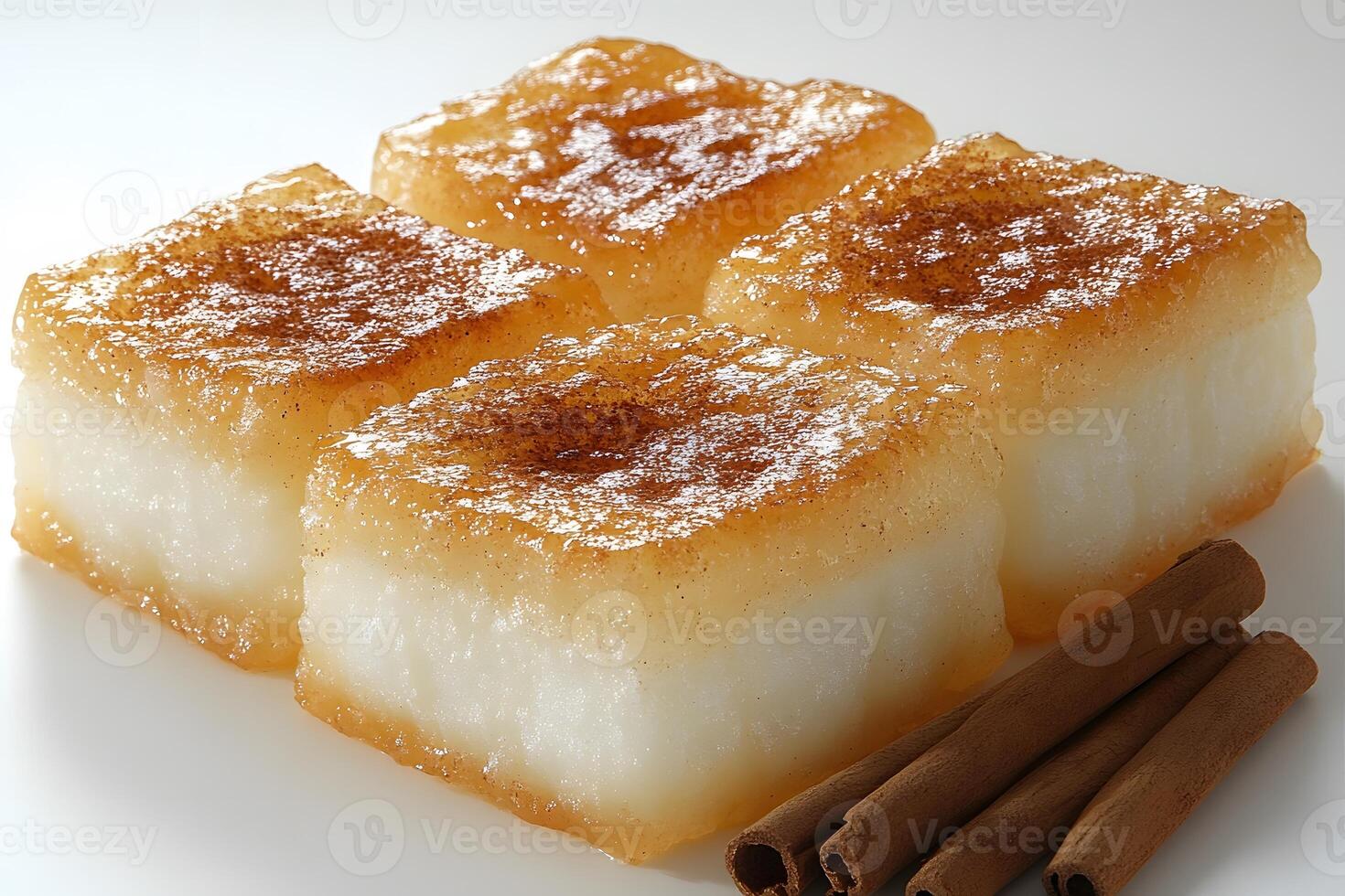Sweet Bites Traditional Cinnamon Rice Cake Squares for Culinary Delight photo