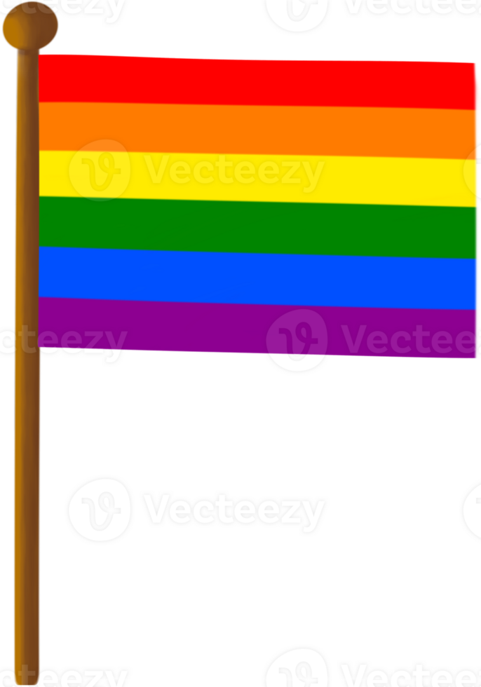 The rainbow flag or pride flag is the symbol of the LGBTQ png