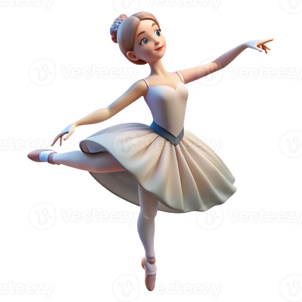 extraordinary vintage Portrait of a graceful ballerina in a flowing tutu, soft stage lighting, classical art style, high quality png