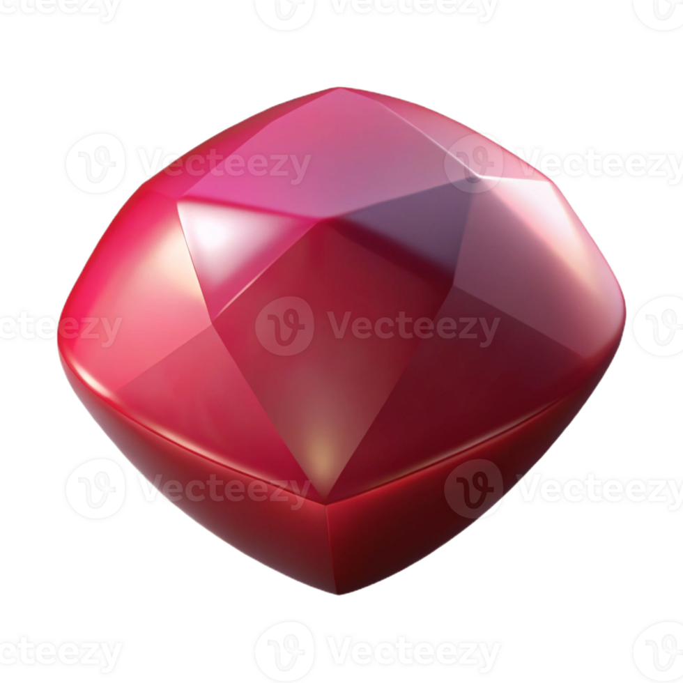 impressive modern A single, polished gemstone, studio lighting, photorealistic style professional png