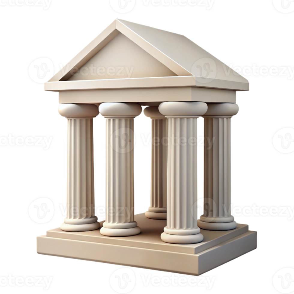 vibrant modern A Greek temple, white marble columns, dramatic ocean view, ancient, classical style high quality png