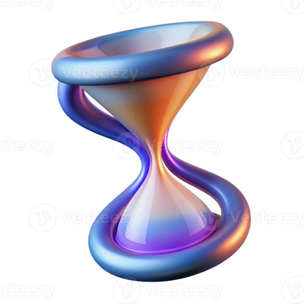 dramatic traditional An abstract representation of time, using flowing lines and shifting colors, lit by a soft, gradient light detailed png