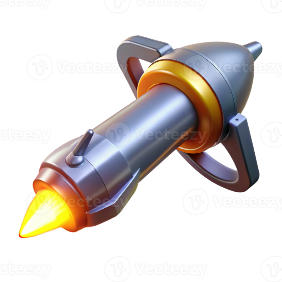impressive artistic A futuristic weapon emitting a beam of energy, sleek and minimalist design, bright and intense lighting genuine png