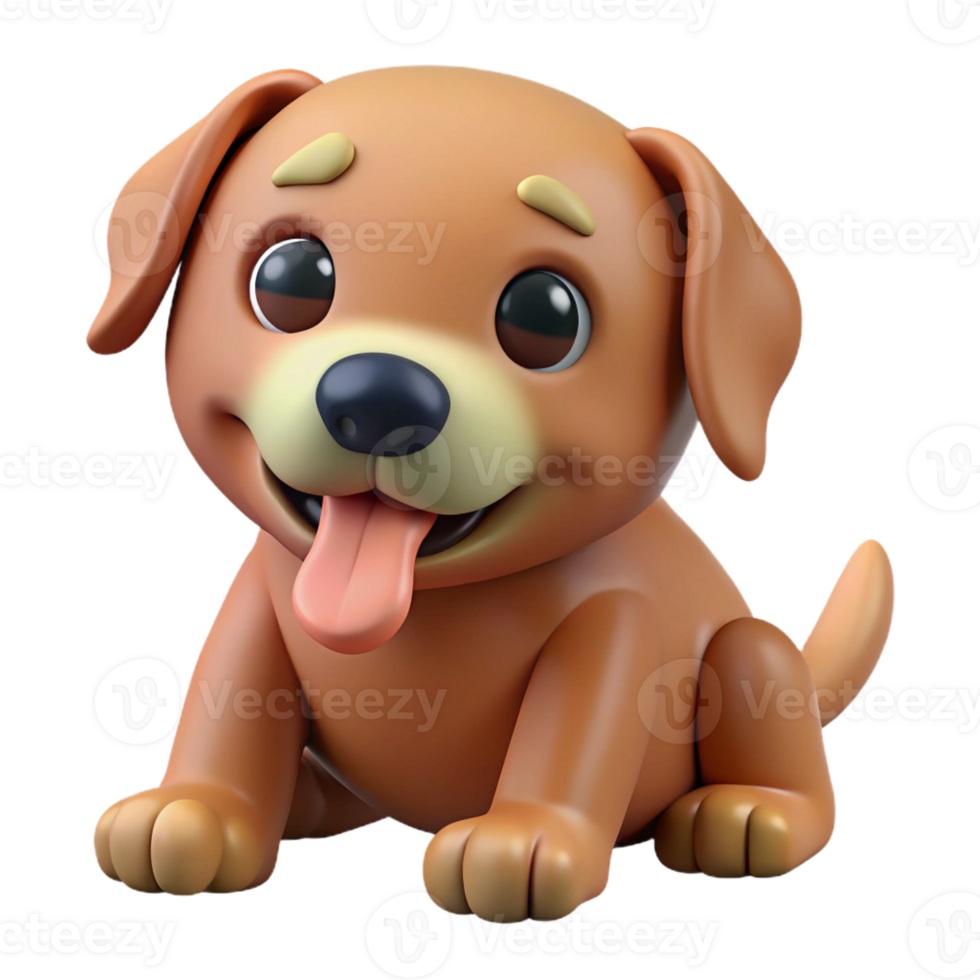magnificent traditional A playful puppy chewing on a bone, close-up, humorous style, detailed png