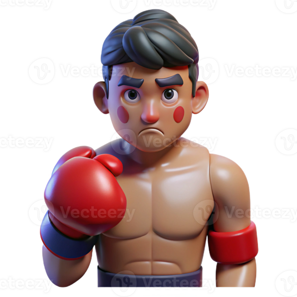 stunning classic A boxer with a bruised face and a determined expression, harshly lit boxing ring, sports photography style 4K png